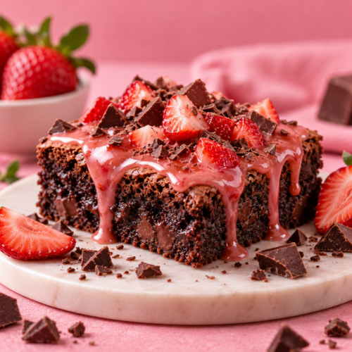Strawberry Dream Brownie